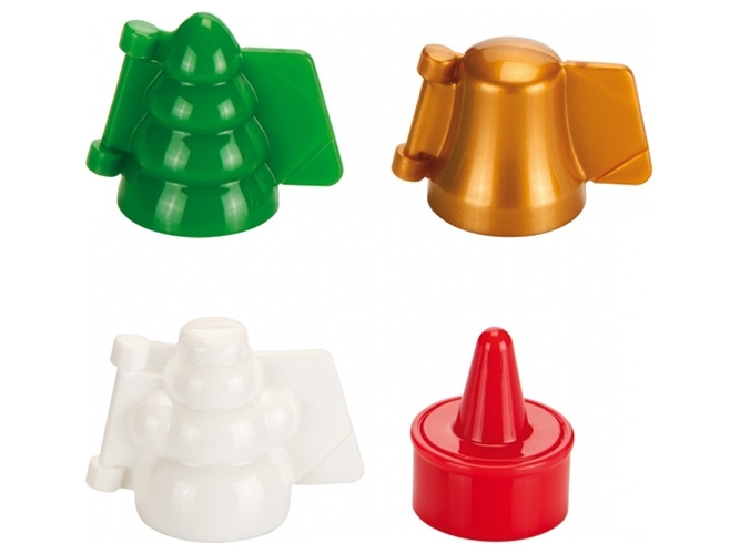 Формочки для печенья с начинкой DELICIA 3 рождественских формы 48795