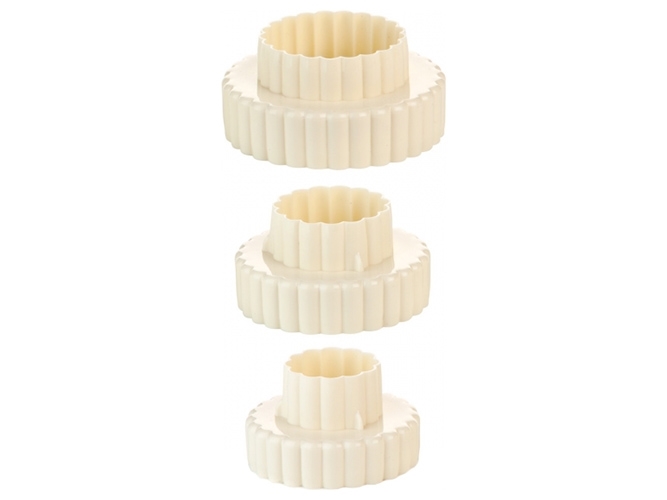 Формочки двусторонние цветы DELICIA 6 размеров 49884