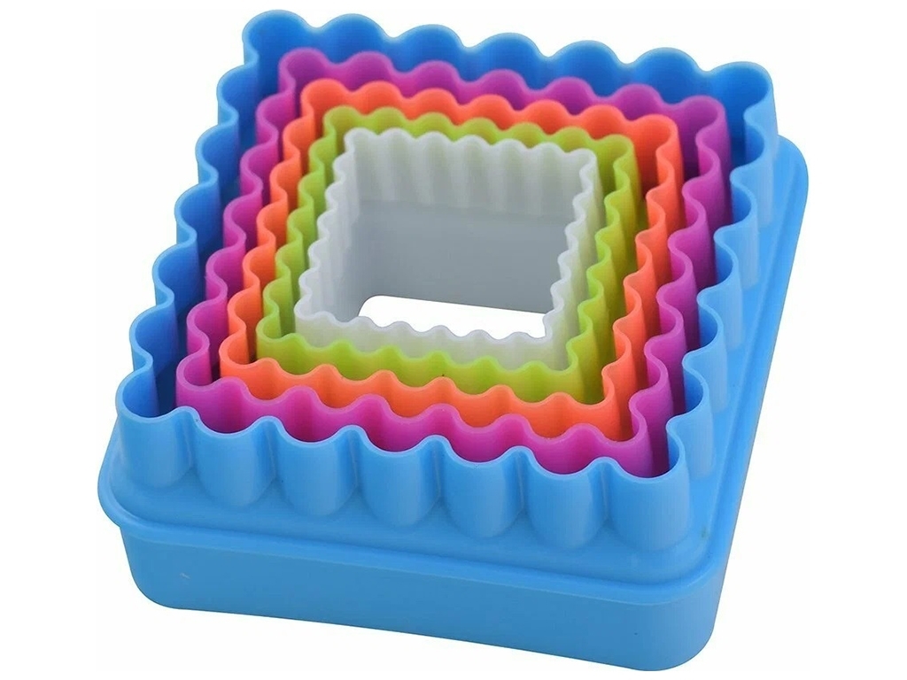 Формочки фигурные для печенья Square, 7х3,5см (цена за набор 5шт)