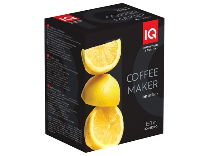 Гейзерная кофеварка IQ Be Active, на 3 чашки, 150мл, 6900069404020