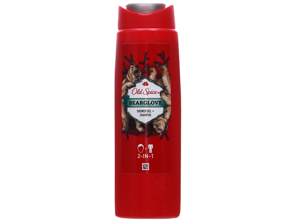 Гель для душу+шампунь 2в1 Old Spice Bearglove 250мл