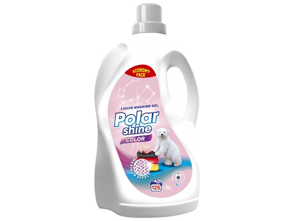 Гель для прання Polar Shine Color, 5л