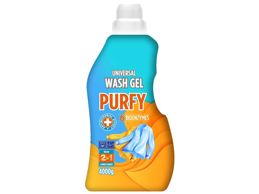 Гель для прання Purfy Universal, 4л