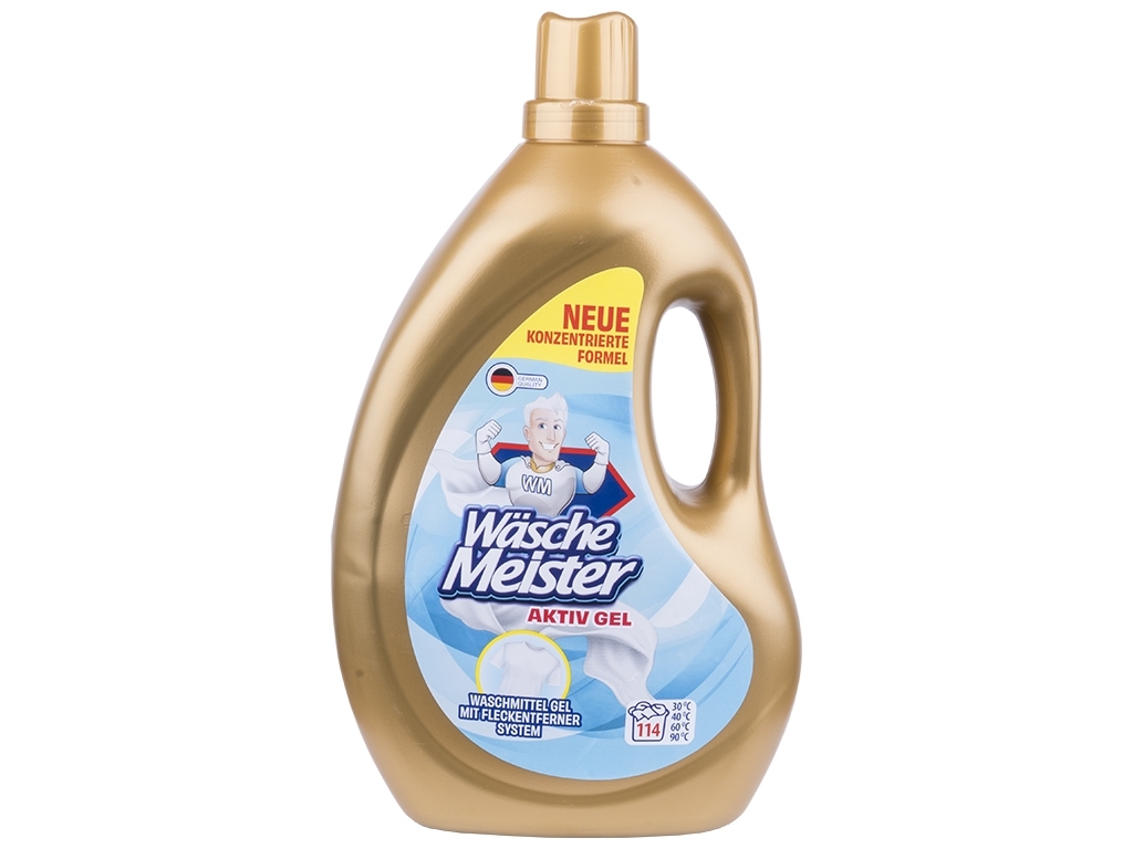 Гель для стирки Wasche Meister Aktiv Gel, 4л