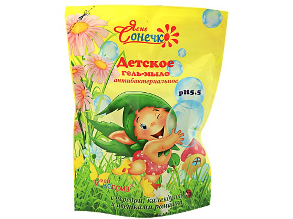 Гель-мыло детское "Ясне сонечко" - "Антибактериальное" 450мл
