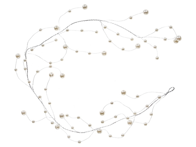 Гирлянда декоративная Жемчуг, 115см