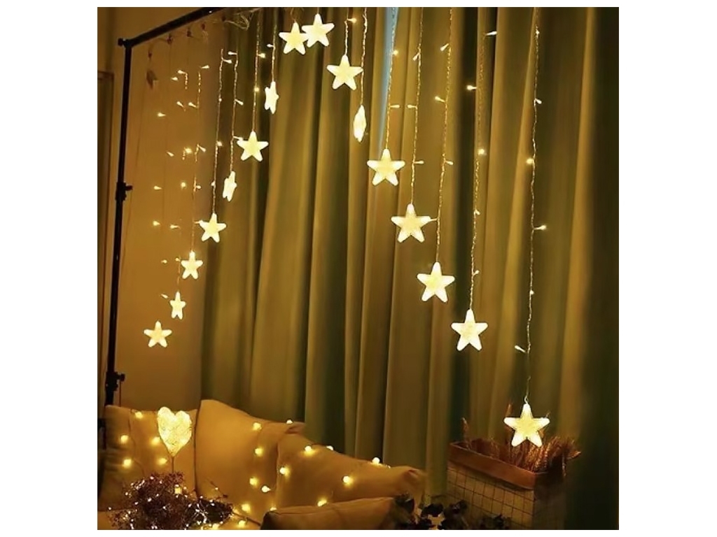 Гирлянда-занавеска светодиодная Magic night 136диодов, 2,5x0,85м