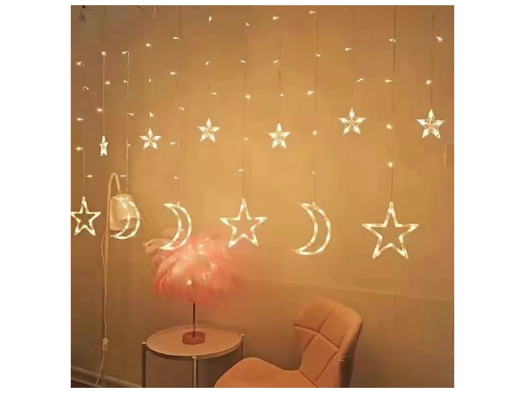 Гирлянда-занавеска светодиодная Starlight Night 120 диодов, 2,5x0,85м