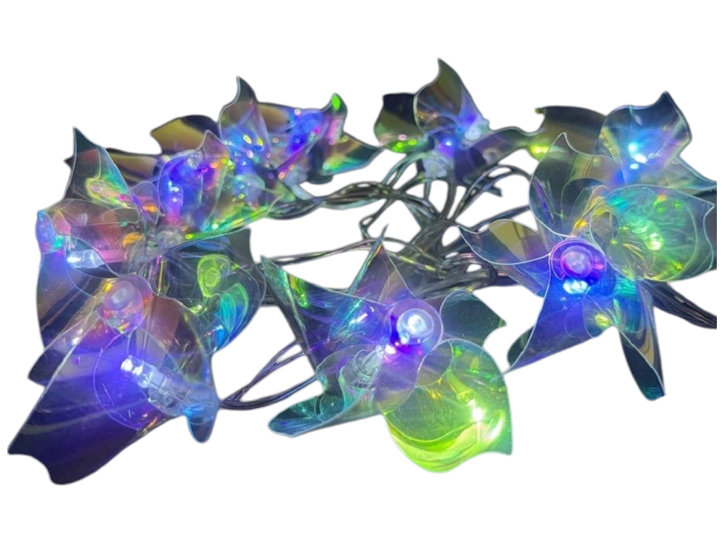 Гирлянда светодиодная Foil, 2м, 10led, 2AA