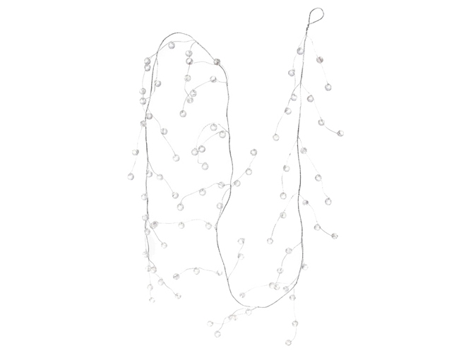 Гірлянда з кристалами та намистинами, 150см