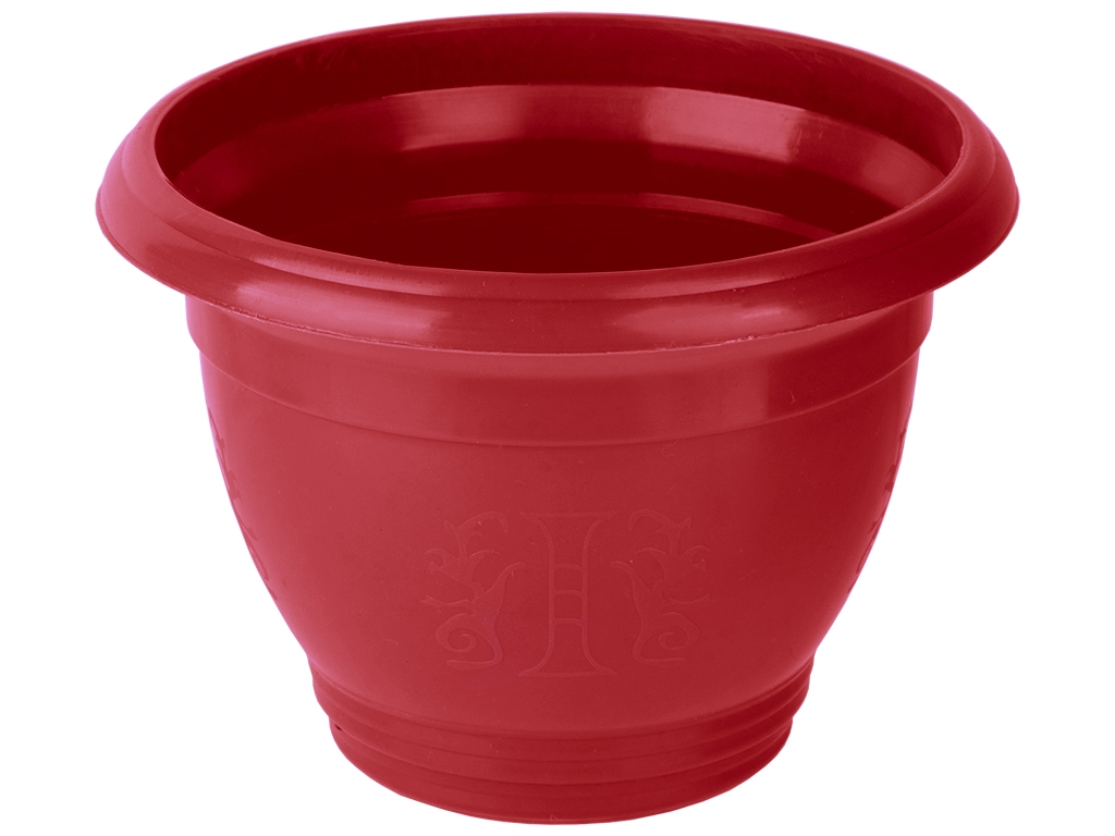Горшок для цветов "Петуния" №0 160x140мм (цвет красный) Консенсус