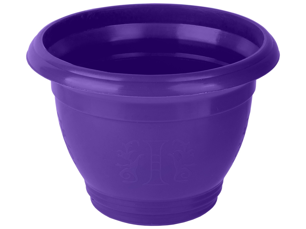Горщик для квітів "Петунія" №0 160x140мм (колір фіолетовий) Консенсус