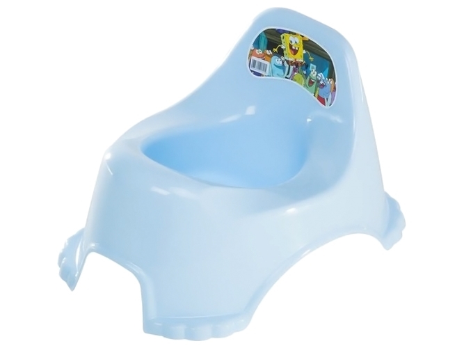 Горщик дитячий R plastic, голубий, 02007