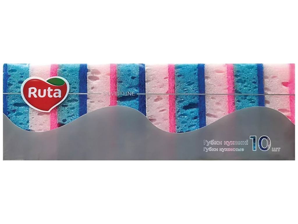 Губки кухонные Ruta, 10шт