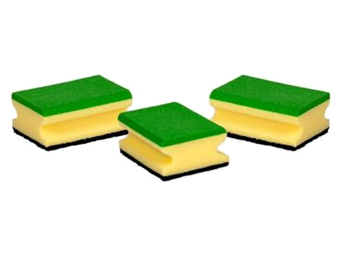 Губки кухонні CLEAN KIT  3шт багатофункціональні 45992