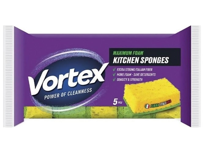 Губки кухонні Vortex, 5шт