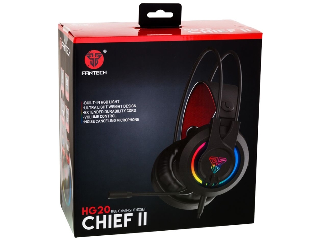 Игровые Наушники Fantech HG20 Chief II, цвет Черный