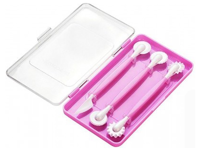 Інструменти для прикраси DELICIA DECO в пеналі (ціна за набір 3шт) 49976