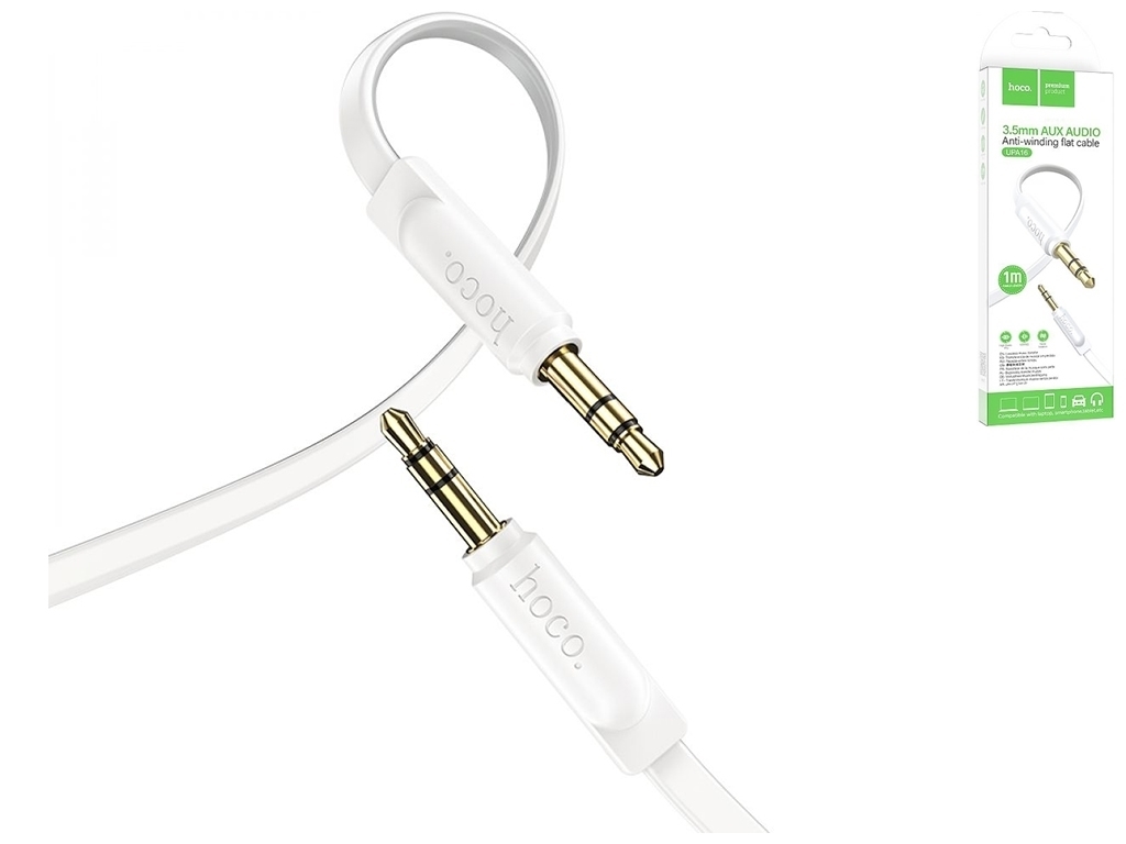 Кабель Aux Hoco UPA16 audio cable, Белый
