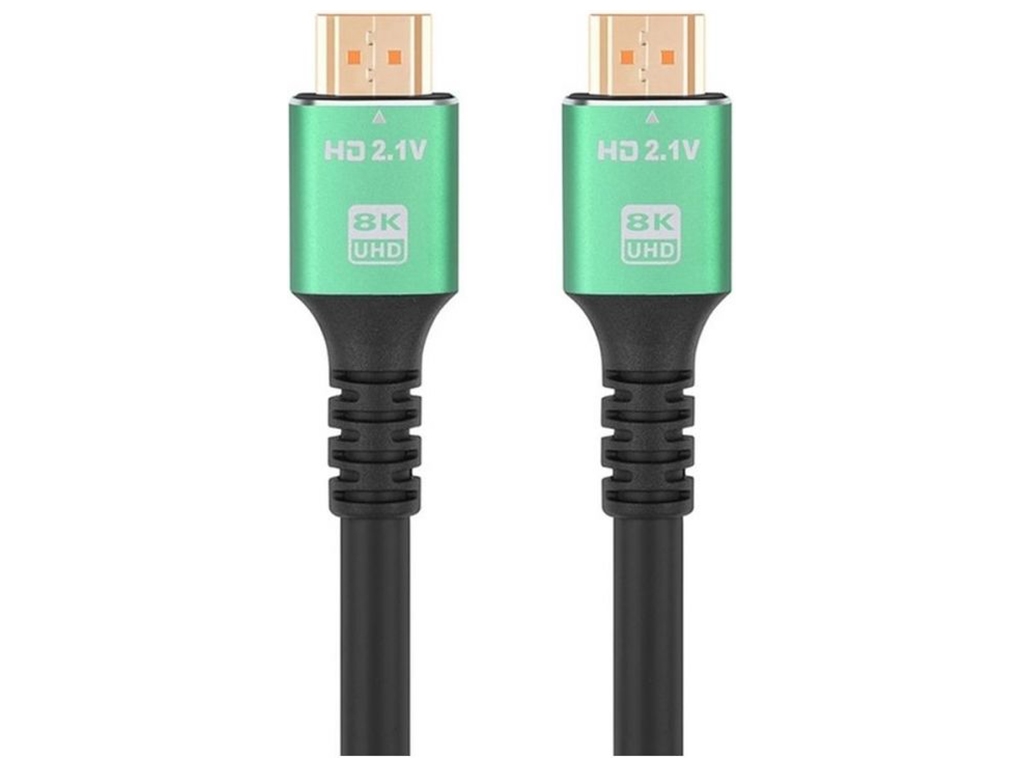 Кабель HDMI- HDMI 2.1V 3m 8K 120 fps, Черный