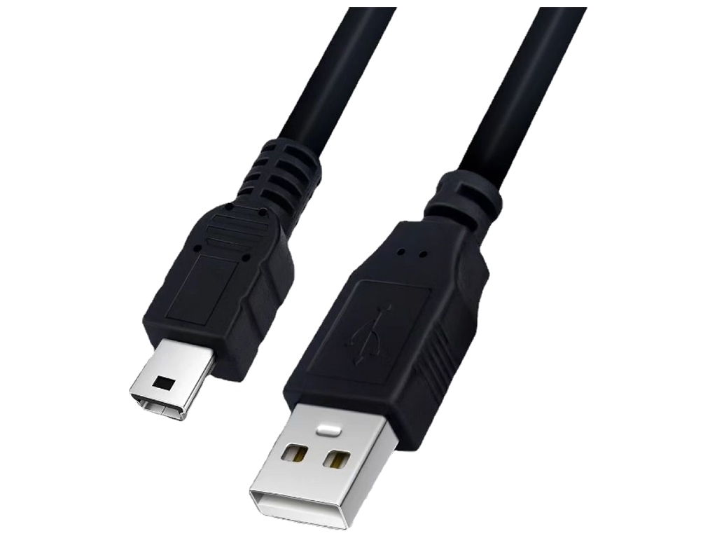 Кабель USB Type A to Mini 1.5m Цвет Черный