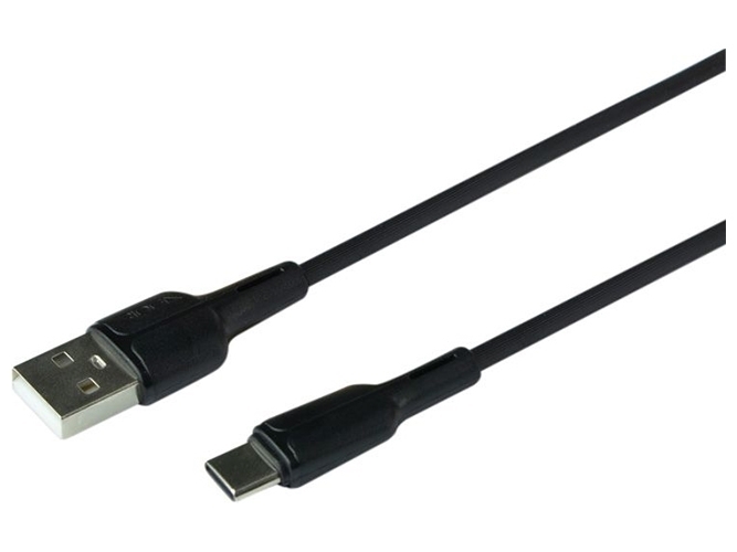 Кабель USB Ridea RC-M121 Prima Type-C 3A Цвет Чёрный