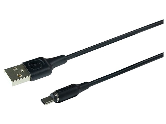 Кабель USB Borofone BX41 Amiable magnetic Type-C, Чорний