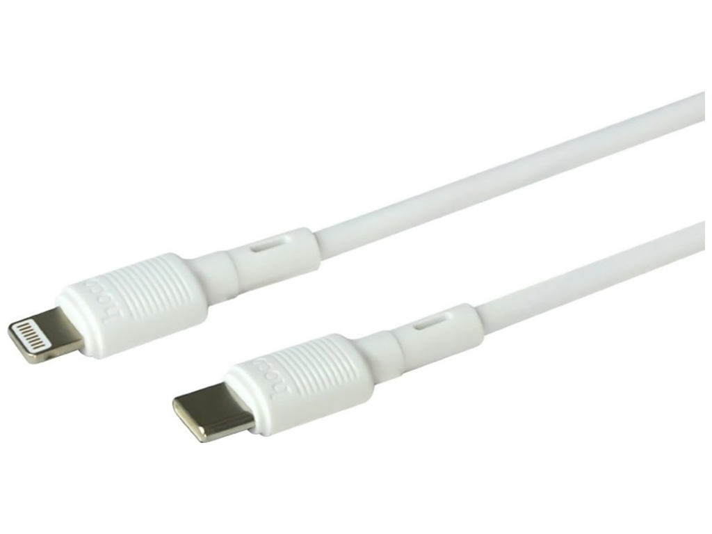 Кабель USB Hoco X83 PD Type-C to Lightning, Білий