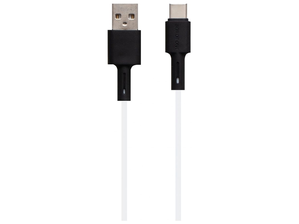 Кабель USB Borofone BX31 Silicone Type-C, Білий