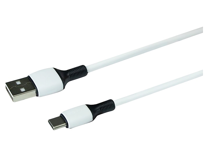 Кабель USB Borofone BX84 Type-C 3A, Білий