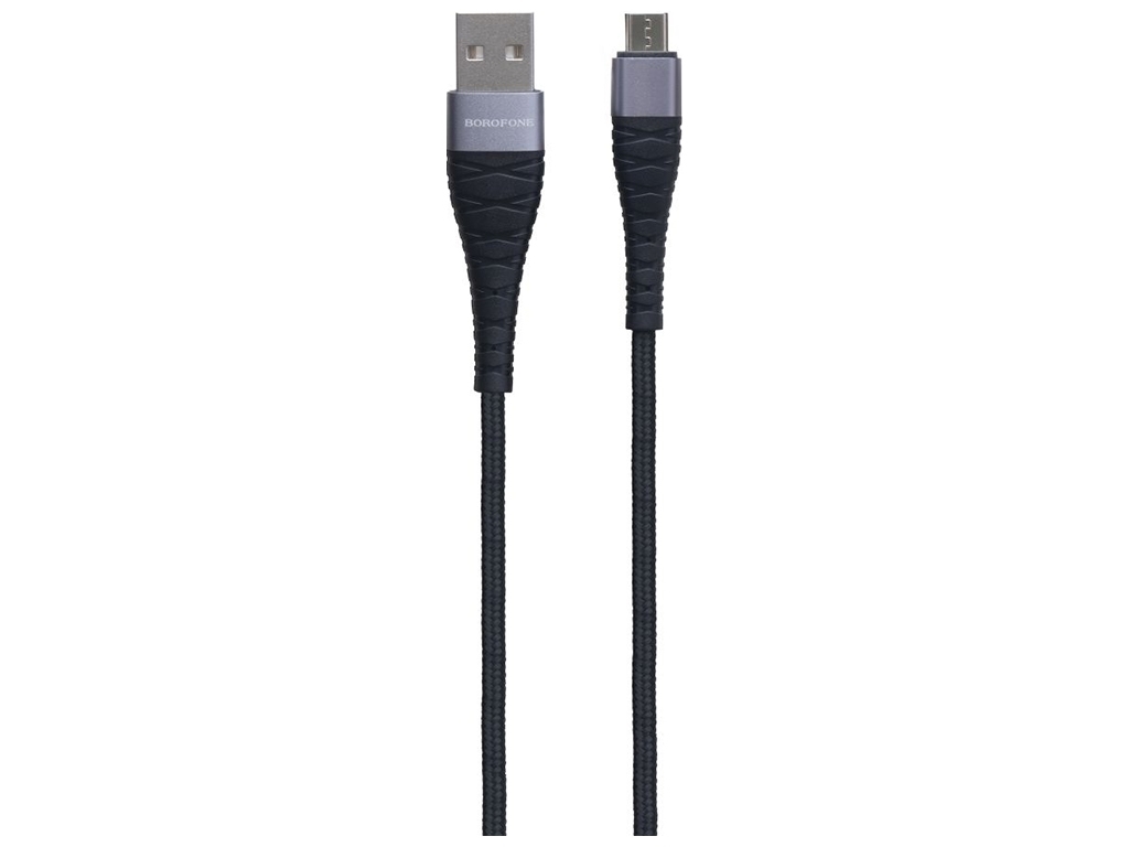 Кабель USB Borofone BX32 Munificent Micro 0.25m Цвет Чёрный