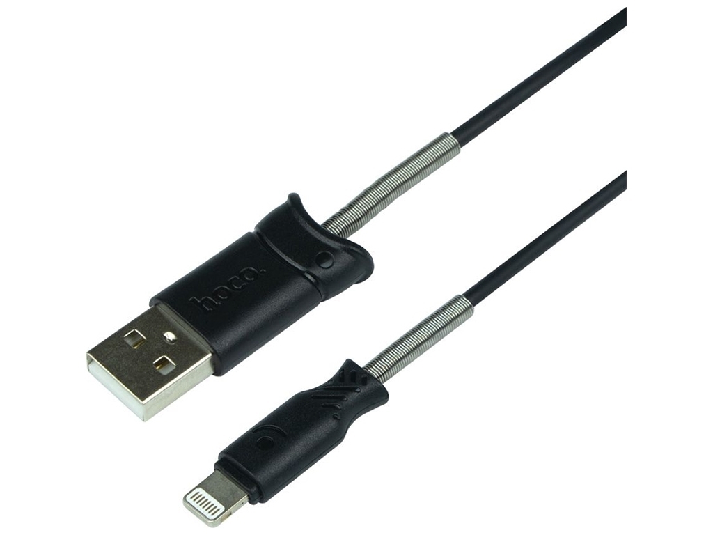 Кабель USB Hoco X24 Pisces Lightning, Чёрный