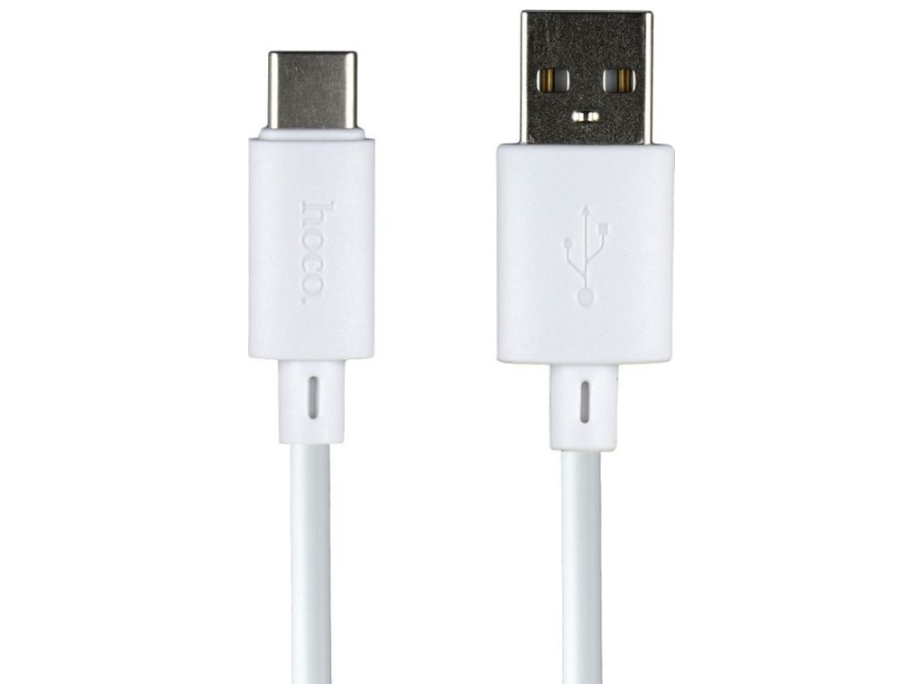 Кабель USB Hoco X88 Gratified Type C 3A Колір Білий