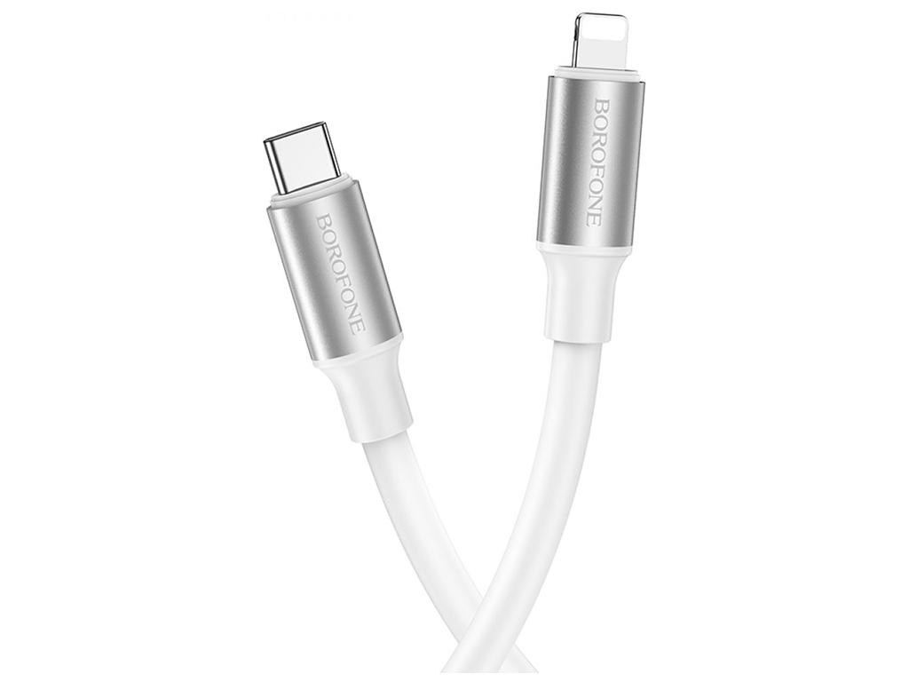 Кабель USB Borofone BX82 PD Type-C to Lightning, Белый