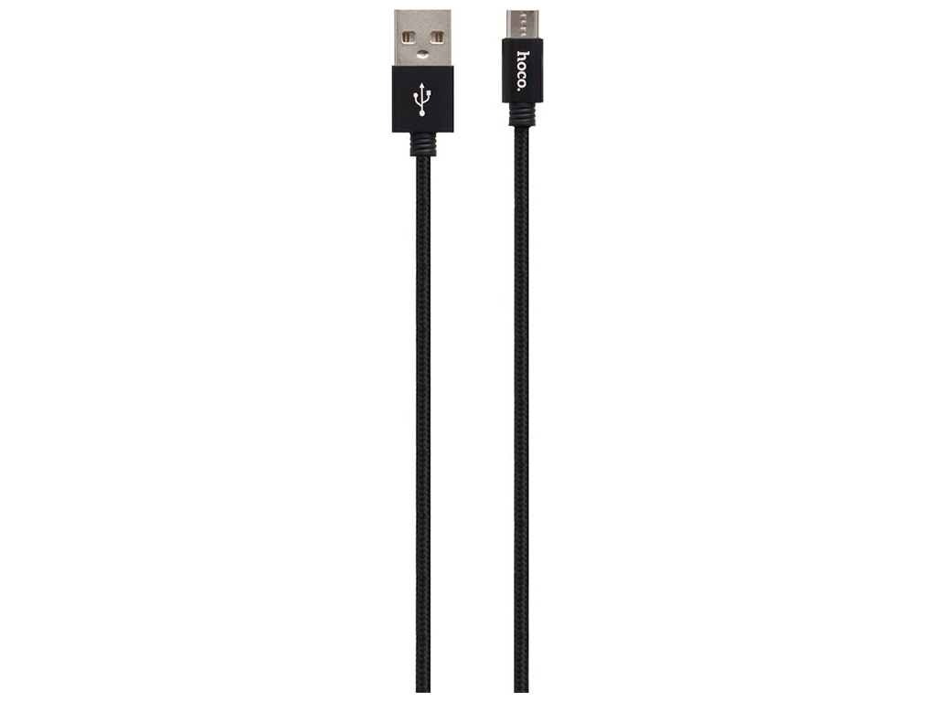 Кабель USB Hoco X35 Premium Charging Micro 0.25m, Чёрный