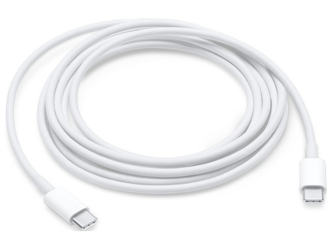 Кабель USB Apple Type-C to Type-C 2m 1:1 Колір Бiлий