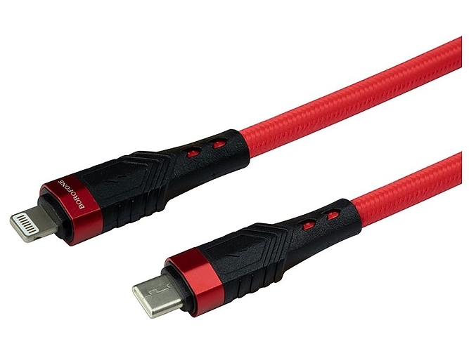 Кабель USB Borofone BU35 PD Type-C to Lightning 1,2m, Красный