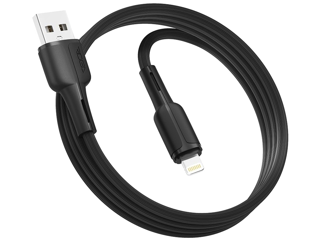 Кабель USB Ridea RC-M131 Prima 12W Lightning Цвет Чёрный