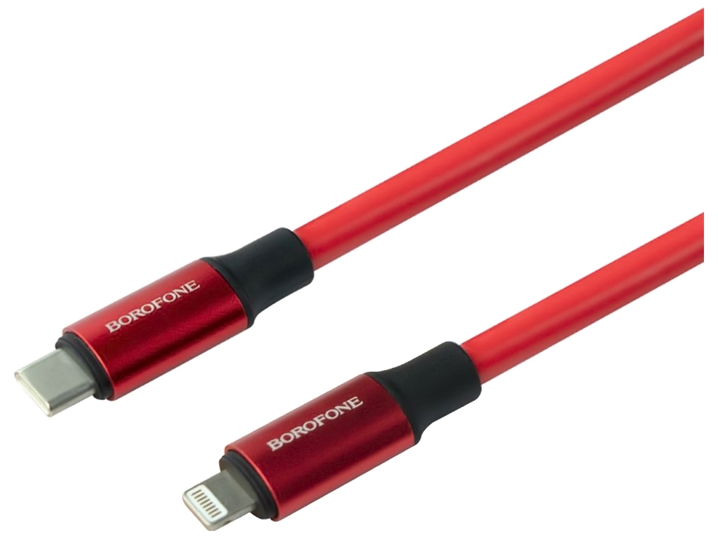 USB Borofone BX82 PD Type-C to Lightning Цвет Красный