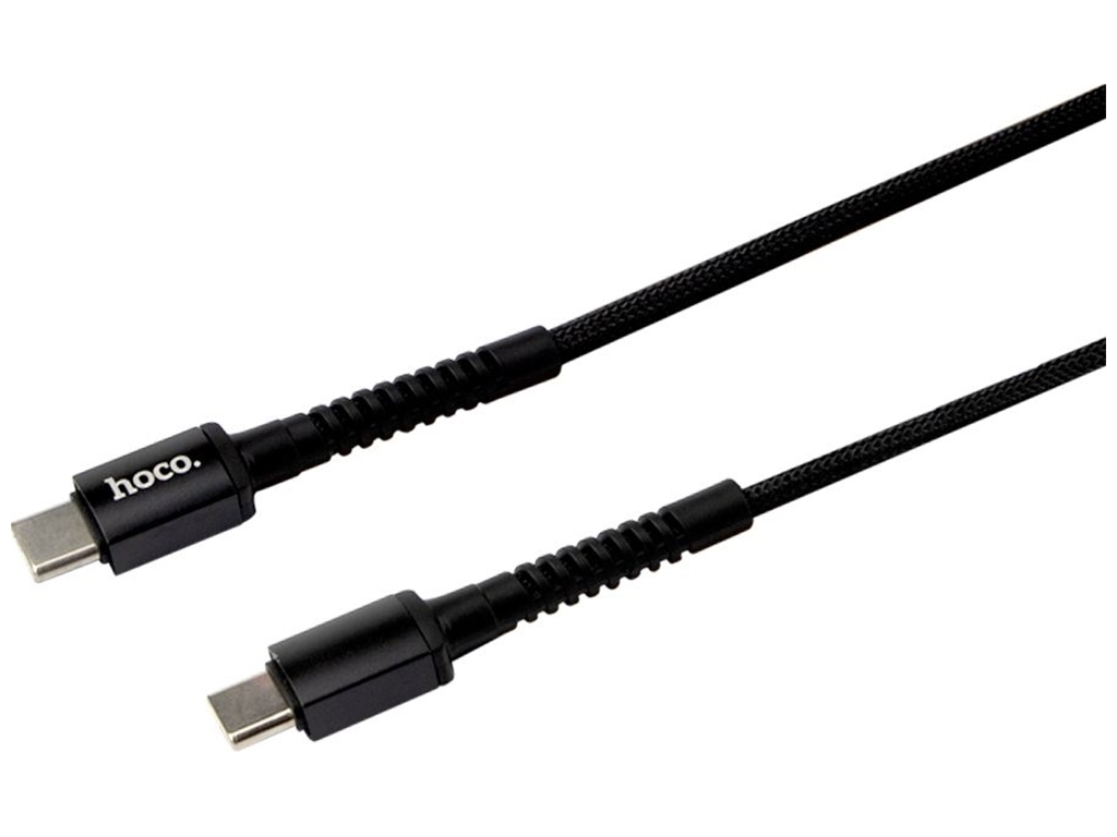 Кабель USB Hoco X71 Especial Type-C to Type-C PD 60W 3A Колір Чорний