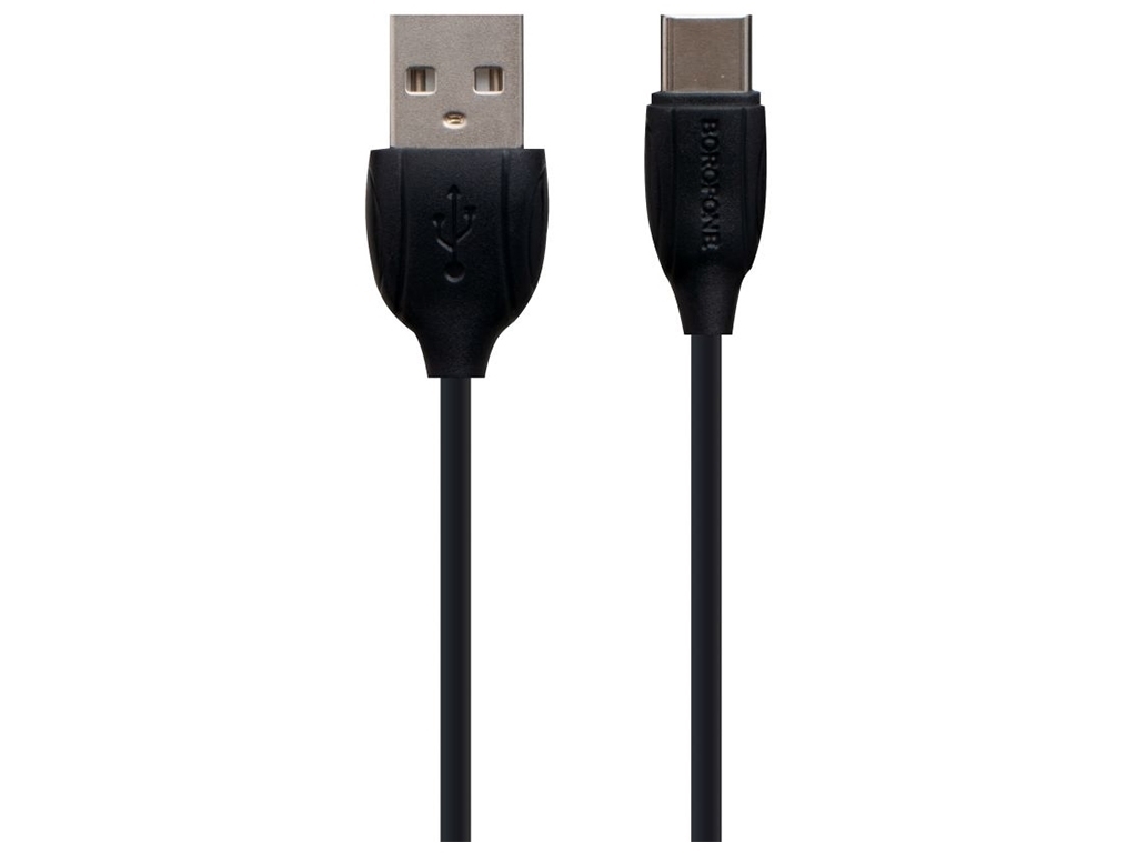 Кабель USB Borofone BX19 Benefit Type-C, Чорний