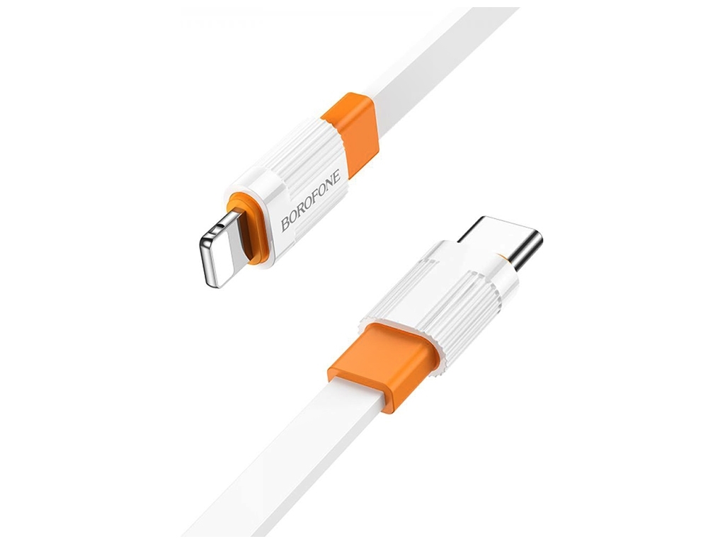 Кабель USB Borofone BX89 PD20W Union Type-C to Lightning Колір Біло-жовтогарячий