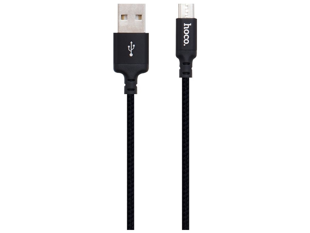 Кабель USB Hoco X14 Times Speed Micro 2m Цвет Черный