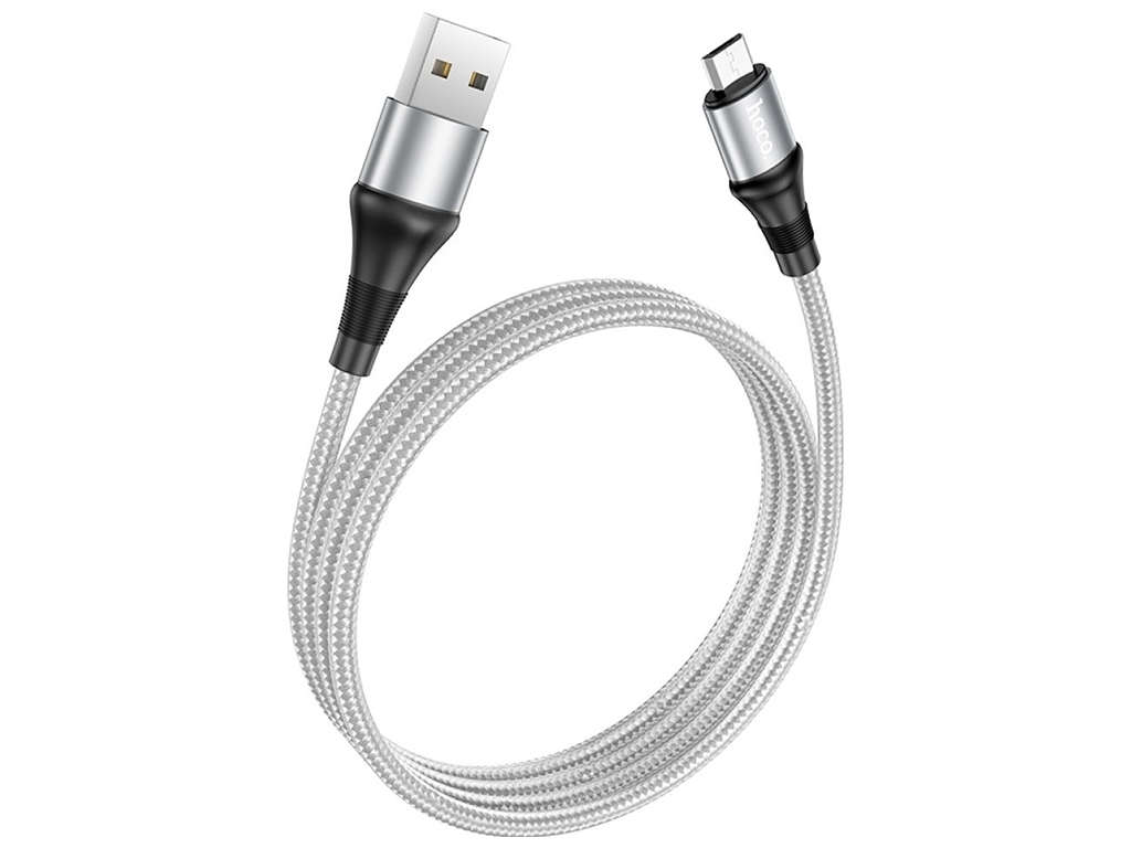 Кабель USB Hoco X50 Excellent Micro Цвет Серый