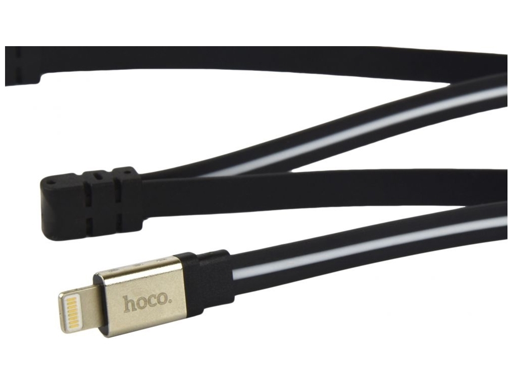Кабель USB Hoco U103 Magnetic absorption charging data cable for Lightning Колір Чорный