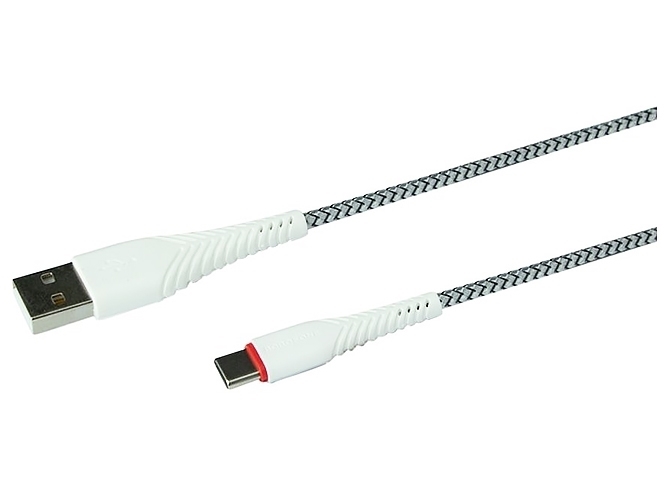Кабель USB Borofone BX25 Powerful Type-C, Білий