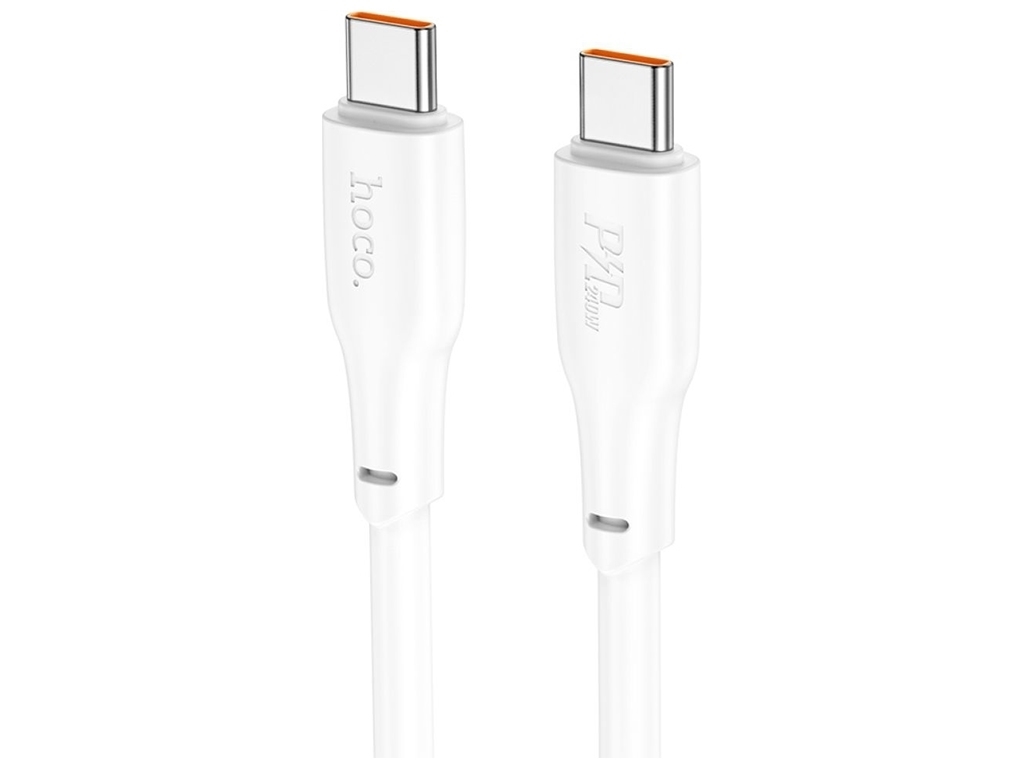 Кабель USB Hoco X93 Force 240W Type-C to Type-C 2M Цвет Белый