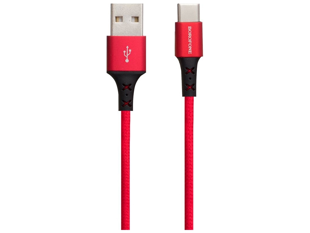 Кабель USB Borofone BX20 Type-C Цвет Красный