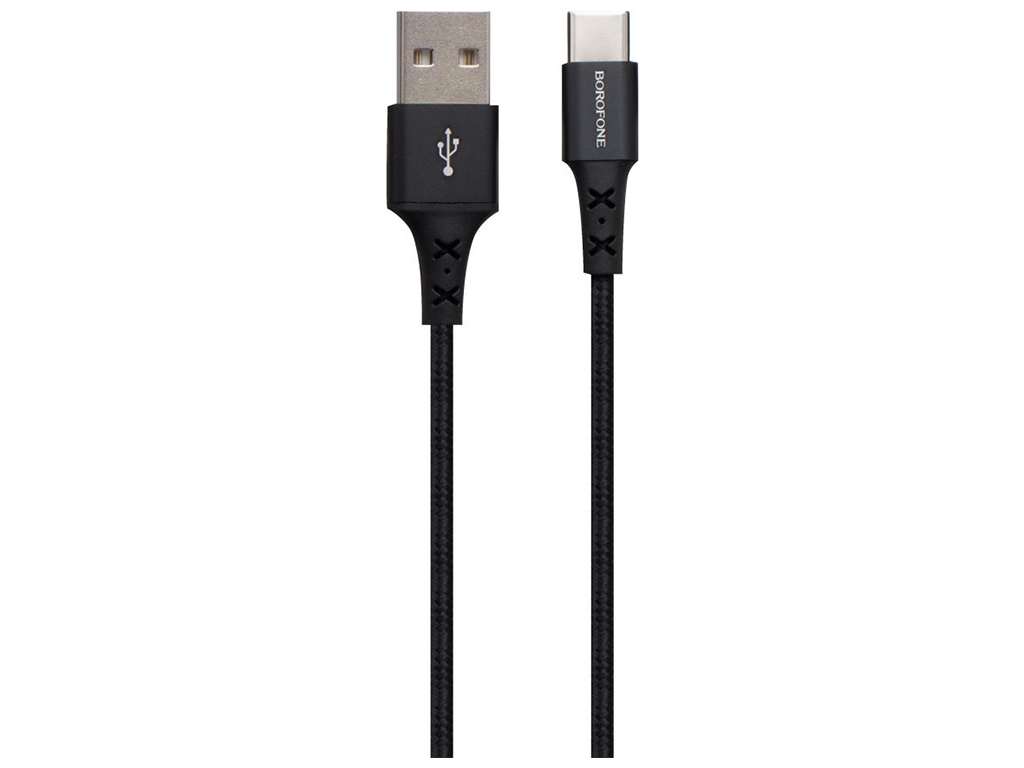 Кабель USB Borofone BX20 Type-C, Чорний