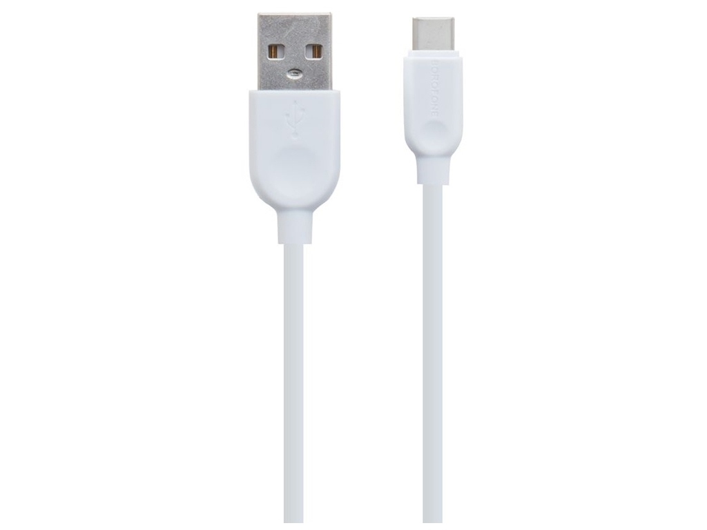 Кабель USB Borofone BX14 Type-C, Білий